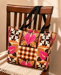 Lawe Tote - Anthurium Patchwork
